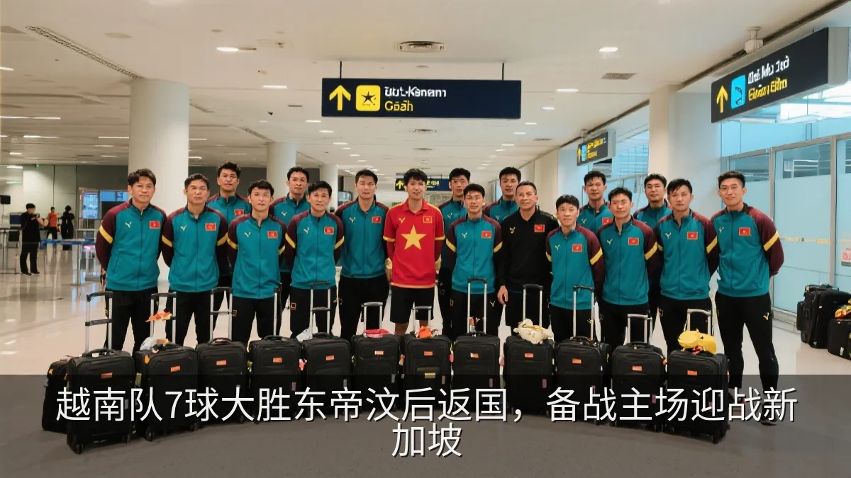 越南队7球大胜东帝汶后返国，备战主场迎战新加坡